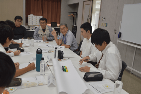 愛知県立知立東高等学校_会社見学1
