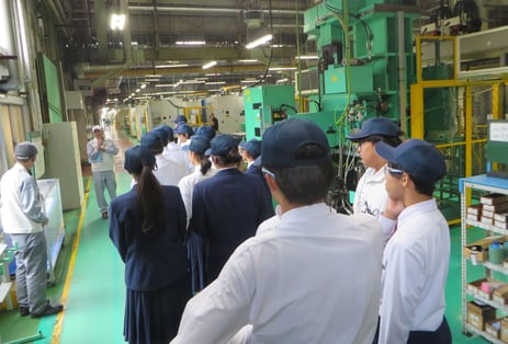 愛知県立知立東高等学校_会社見学2-1